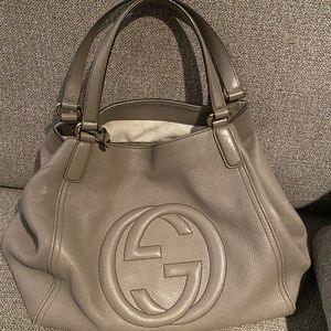 Gucci soho shoulder bag ( taupe/mushroom )